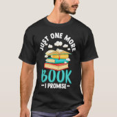 T-shirt Book Reading  Library Books Reader Bookworm (Devant)