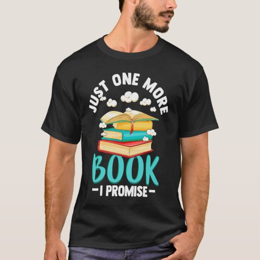 T-shirt Book Reading  Library Books Reader Bookworm (Devant)