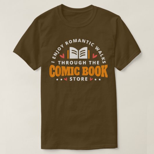 T-shirt Book Stuff Book Lovers (Design devant)