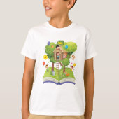 T-shirt Book Tree House (Devant)