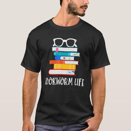 T-shirt Book warm life  reader s gear for readers (Devant)