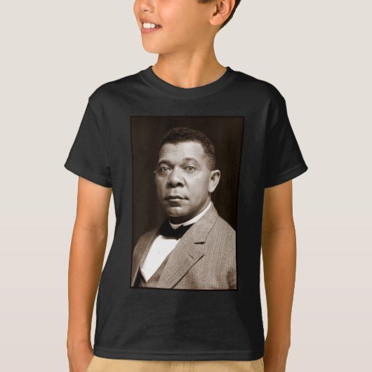 T-shirt Booker Washington : African American Educator (Devant)