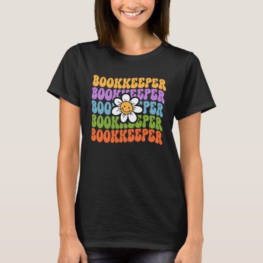 T-shirt Bookkeeper Back To School First Day Of School Appr (Devant)