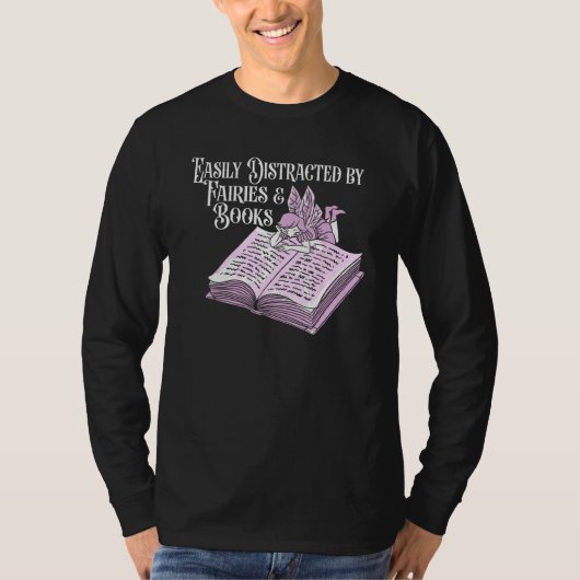 T-shirt Books Literature  Bibliophile Librarian Bookworm B (Devant)