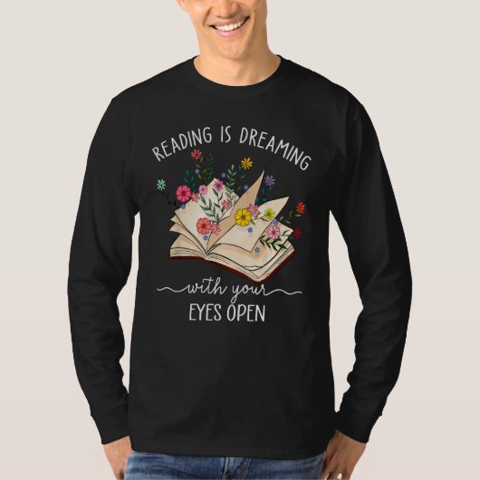 T-shirt Books Reading 5 (Devant)