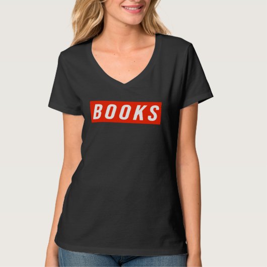 T-shirt books reading library bookworm book (Devant)