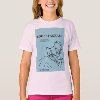 T-shirt Bookstagram féminin
