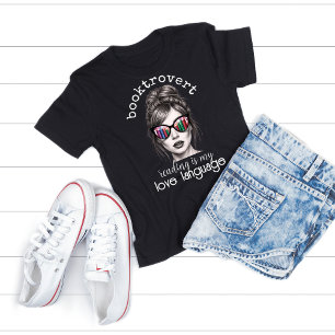 T-shirt Booktrovert Auteur Cadeau pour les femmes de livre