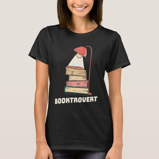 T-shirt Booktrovert  Reading Reader Bookworm Teacher (Devant)