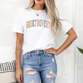 T-shirt Booktrovert Sporty Bookish Gig pour Book Lover