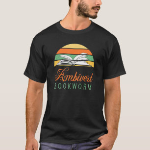 T-shirt Bookworm Ambivert - Lecture amusante du livre
