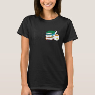 T-shirt Bookworm Drôle Boire Thé Lire Livres Be Happy Livr