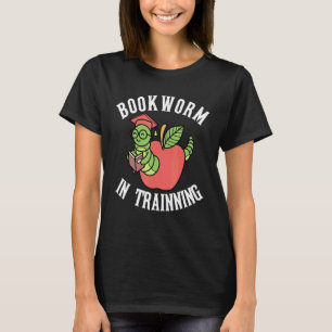 T-shirt Bookworm In Trainer Fun Book Reading Reader Boo