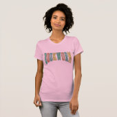 T-shirt Bookworm pour femmes (Devant entier)