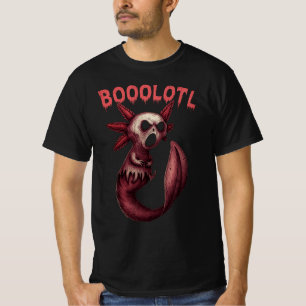 T-shirt Boolotl Axolotl Halloween Drôle Épouvantable Axol