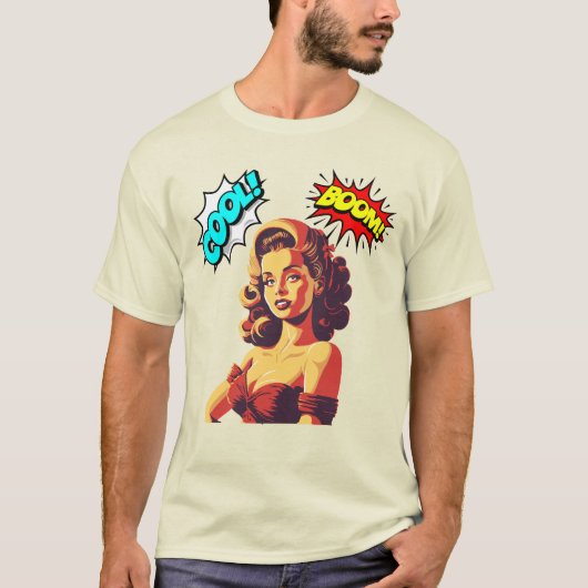 T-shirt Boom devient la dynamite (Devant)