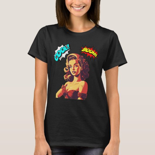 T-shirt Boom devient la dynamite (Devant)