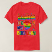 T-shirt Boom Itx27s My 9th Birthday Nine Bubble Toy (Design devant)