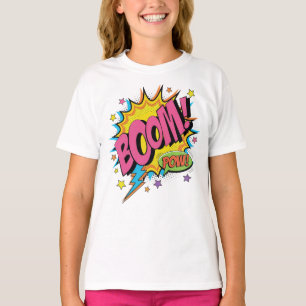 T-shirt BOOM POW Sweatshirt - Retro
