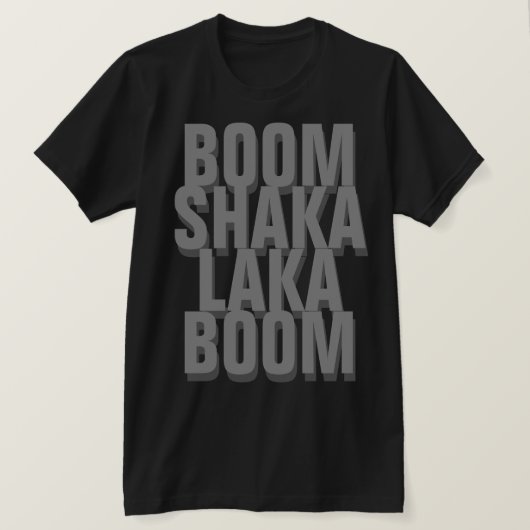 T-shirt Boom Shaka (Design devant)