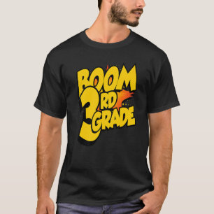 T-shirt Boom Troisième Année 1ère Jour De L'École Bienvenu