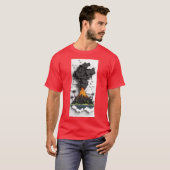 T-shirt boom volcanique (Devant entier)