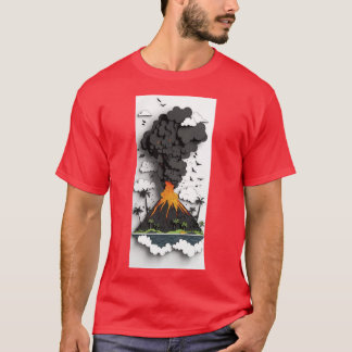 T-shirt boom volcanique