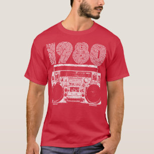 T-shirt Boombox 1980