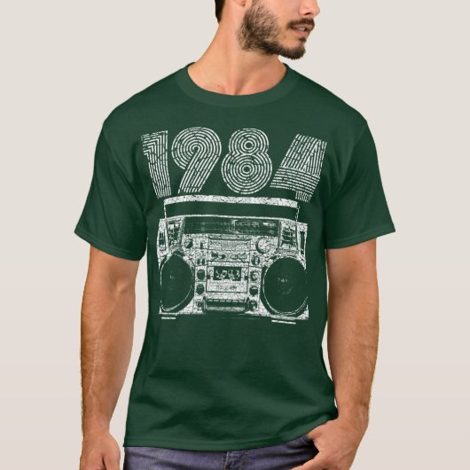 T-shirt Boombox 1984 (Devant)