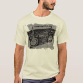 T-shirt Boombox cool Retro (Devant)