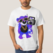 T-shirt Boombox Teddy ! (Devant)