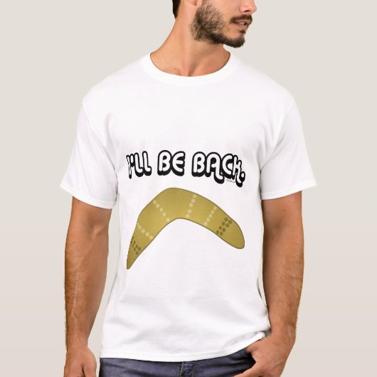 T-SHIRT BOOMERANG (Voorkant)