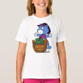 T-shirt Boomi Chats Kitty Citrouille (Devant)