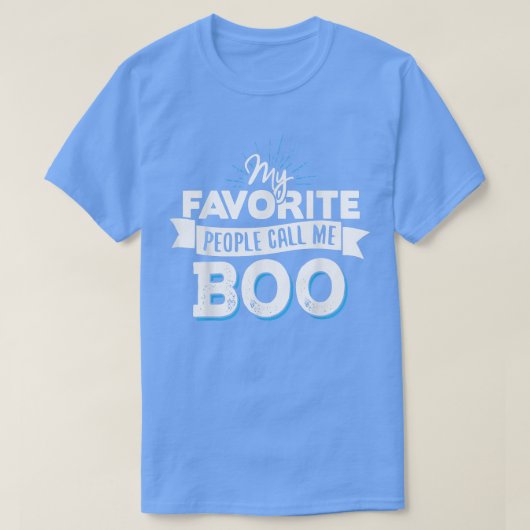 T-shirt BooMy Favoris People Call Me Boo (Design devant)