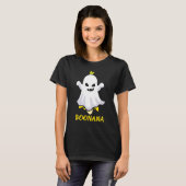 T-shirt Boonana Banana Ghost Scary Mignonne Costume Hallow (Devant entier)