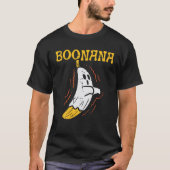 T-shirt Boonana Cute Ghost Banana Costume Halloween Hommes (Devant)