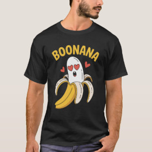 T-shirt BOONANA - Drôle Halloween banane fantôme