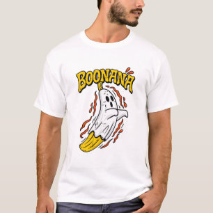 T-shirt Boonana Mignon Fantôme Banane Halloween