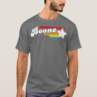 T-shirt Boone North olina Vintage Souvenir désossé 2