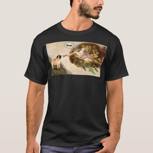 T-shirt Boop The Snoot of a mignon Carlin Funny Dog Meme (Devant)