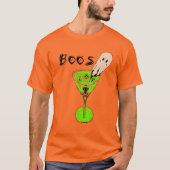 T-shirt Boos Halloween Party Vintage fantôme (Devant)