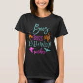 T-shirt Boos Hisses et Halloween (Devant)