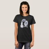 T-shirt Boosheet Boo Sheet Grumpy Ghost Angry Spook Funny (Devant entier)