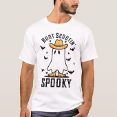 T-shirt Boot Scootin Spooky (Devant)