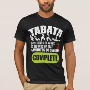 T-shirt Bootcamp Cardio de sport de Tabata