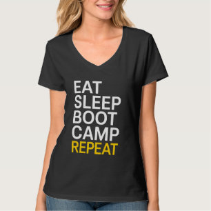 T-shirt Bootcamp entraînement fitness entraînement exercic