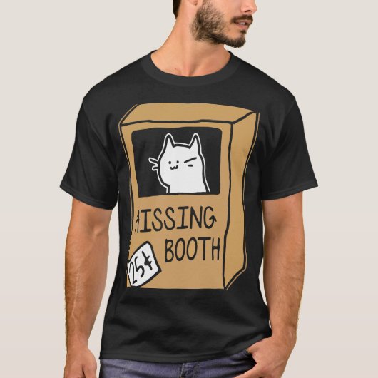 T-shirt Booth Kitty Kitty Chat Furmaman Furdad Pour C (Devant)