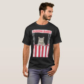 T-shirt Booth Kitty Kitty Chat Furmaman Furdad Pour C (Devant entier)