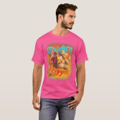 T-shirt Bootleg Poulet Nuggets Funny 90S Bootleg Rap (Devant entier)