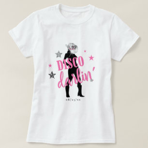 T-shirt Boots 'n Bling Bachelorette Disco Darlin' ID925